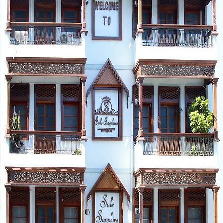 Sule Sapphire Inn Yangon Bagian luar foto